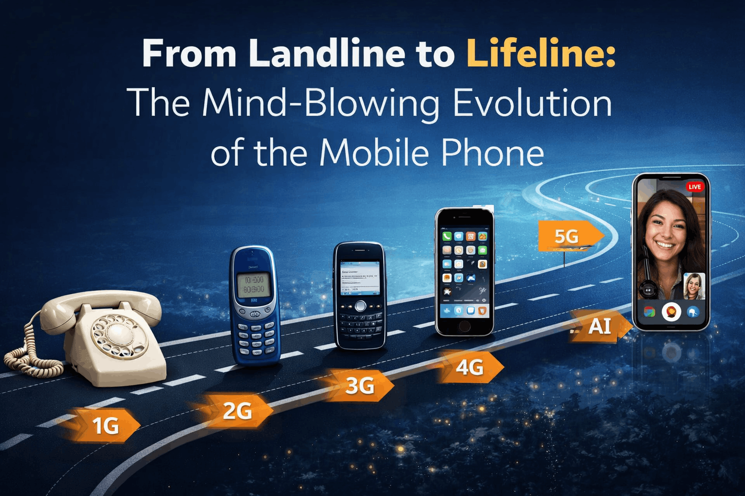 From Rotary Dials to Real-Time Reality: The Astonishing Journey of the Mobile Phone