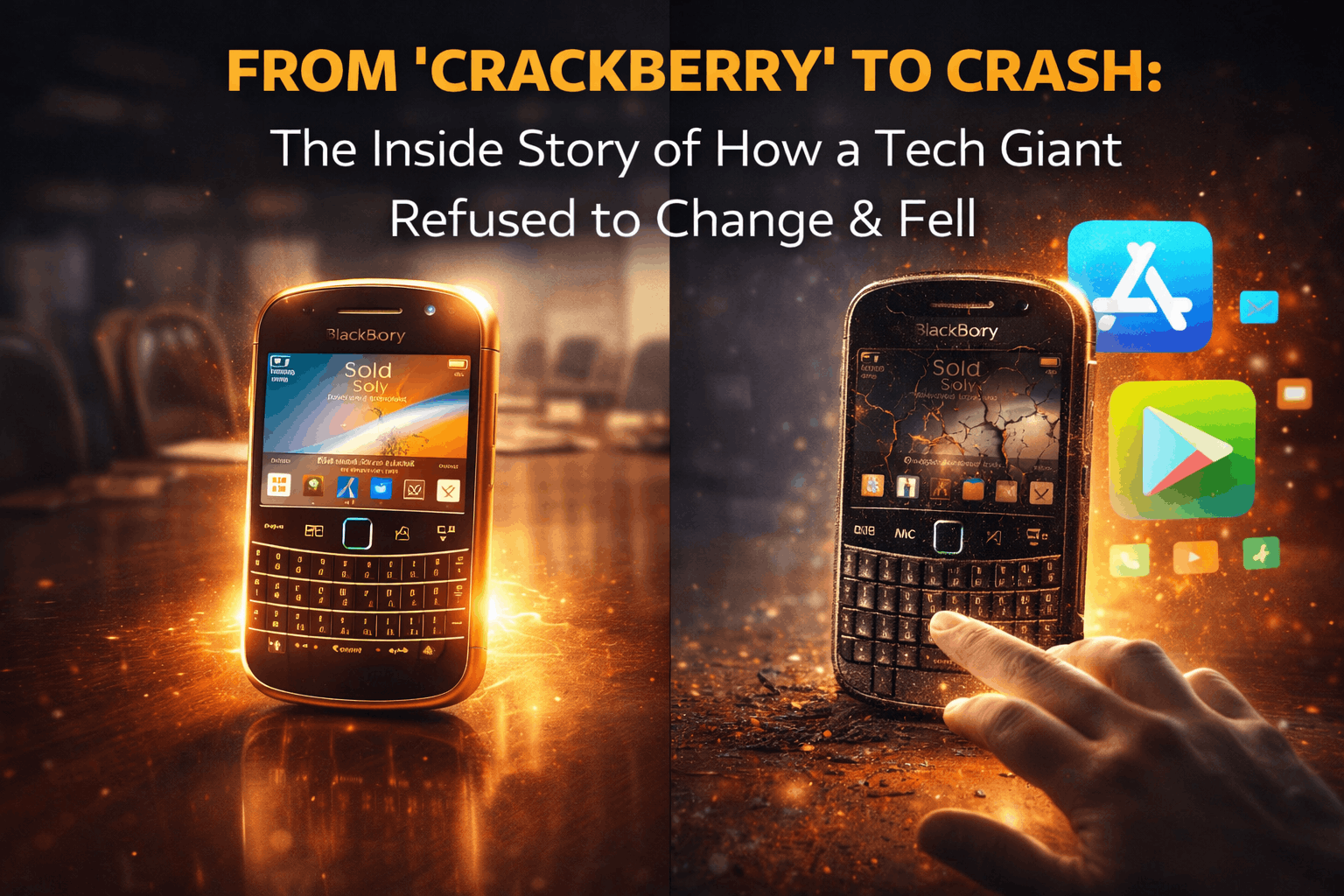 Requiem for a King: The Story of BlackBerry's Rise and Spectacular Fall