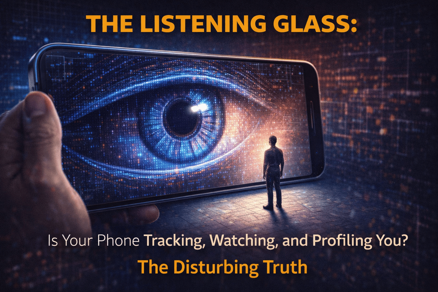 The Listening Glass: Is Your Phone Actually Tracking, Watching, and Profiling You?