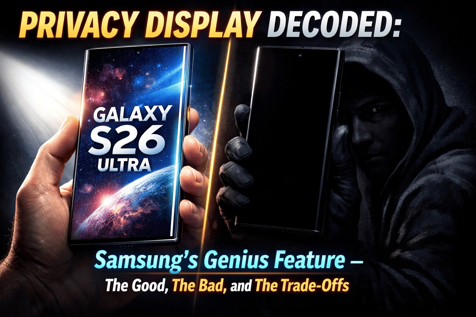Behind the Pixels: Samsung's Privacy Display Explained – The Good, The Bad, and The Verdict