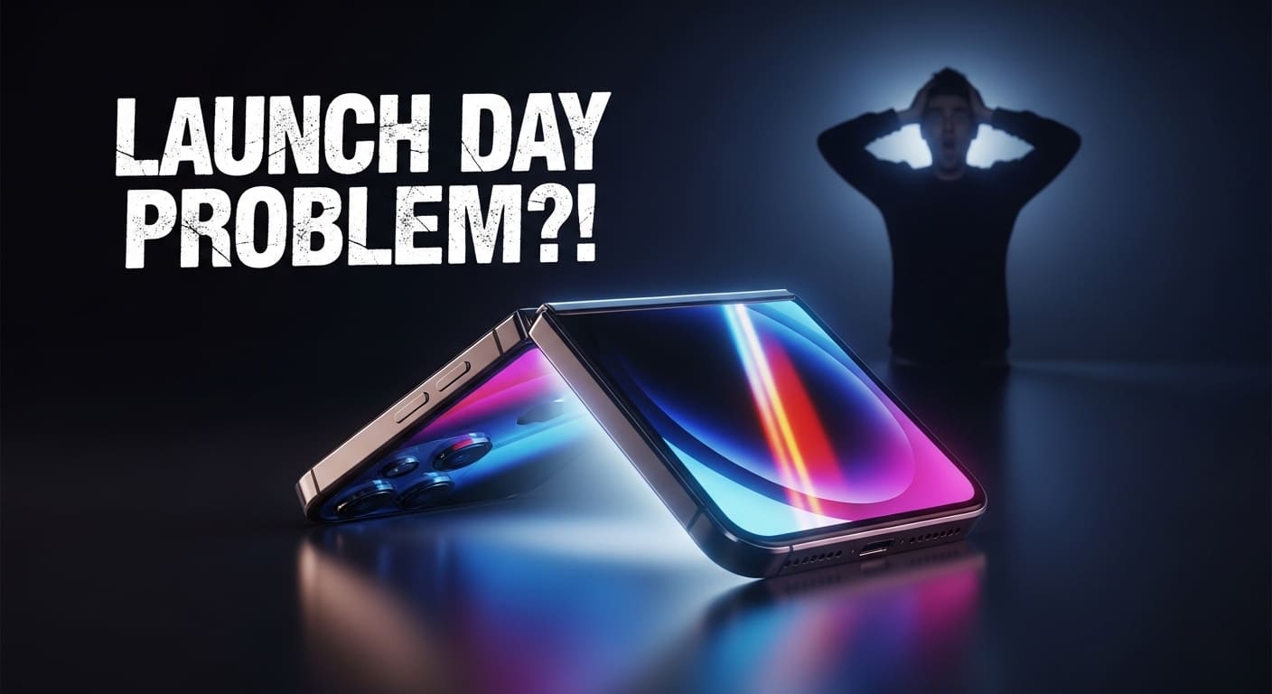 Foldable iPhone Ultra have a problem on launch day 