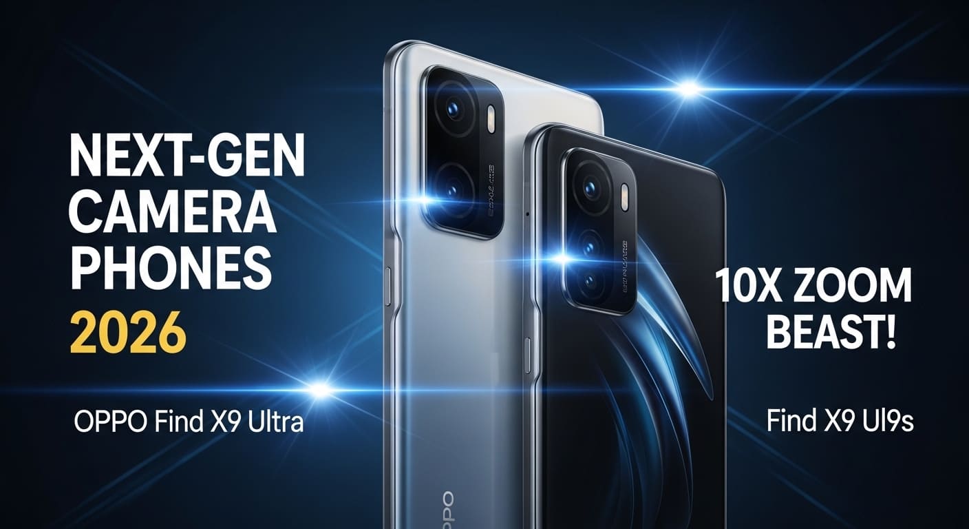 OPPO Find X9 Ultra & Find X9s Launch 2026 Next-Gen Camera Phones Coming to India
