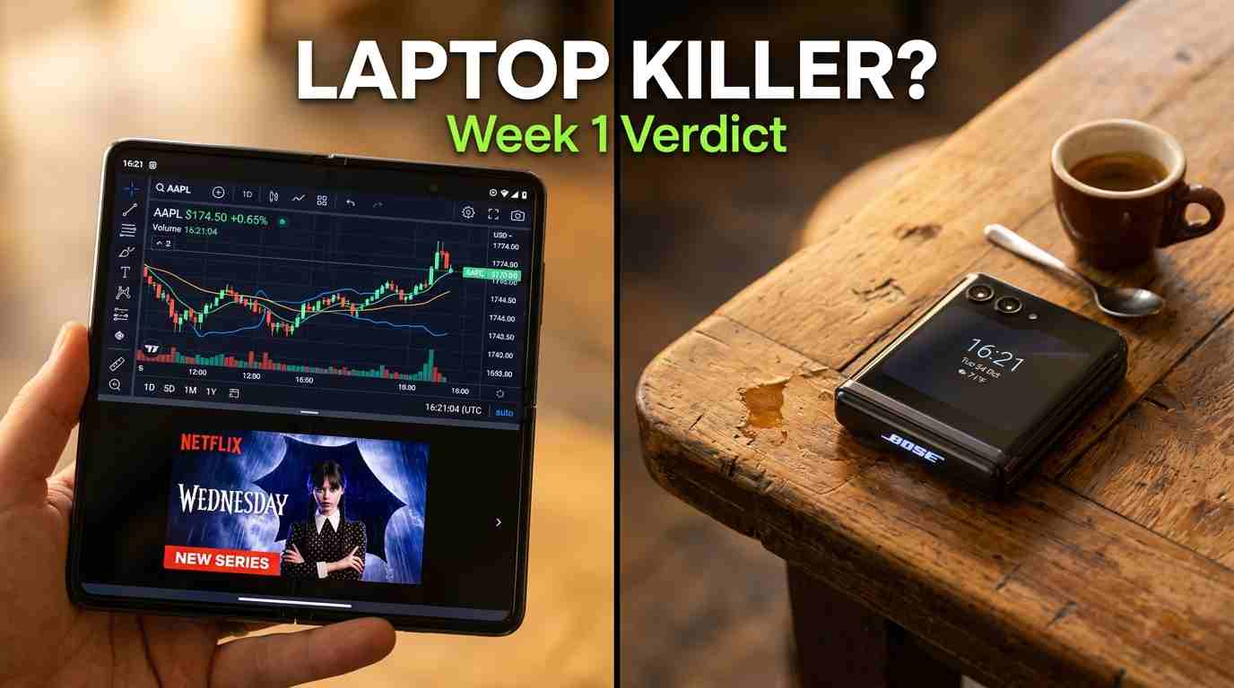 I Sold My Laptop? One Brutally Honest Week with the Motorola Razr Fold (2026)