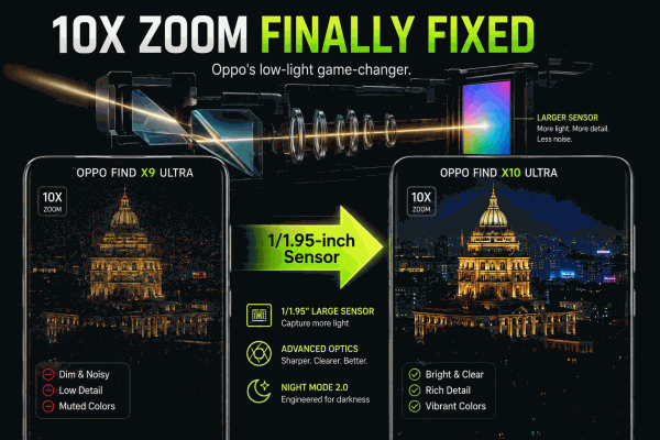 The Find X10 Ultra's Massive 10x Zoom Camera Upgrade