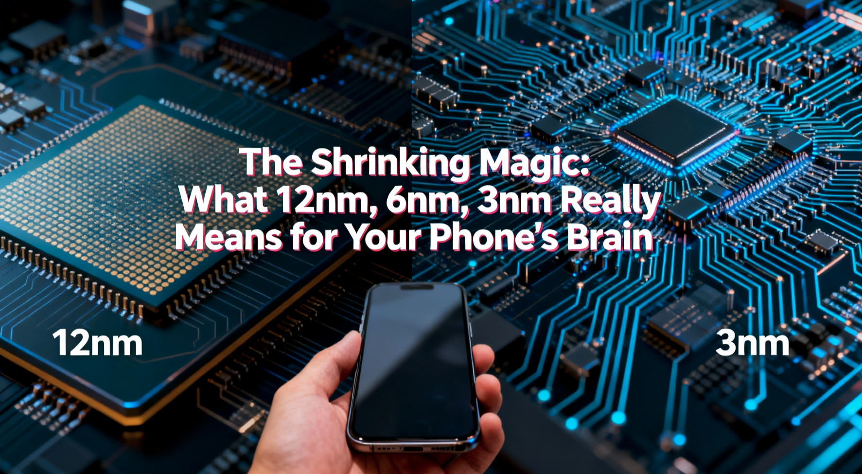 What 12nm, 6nm, 3nm Really Means for Your Phone's Brain, The Shrinking Universe in Your Pocket