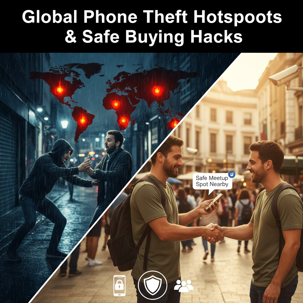 Global Phone Theft Hotspots:  Cellkaro Ensure Your Safety