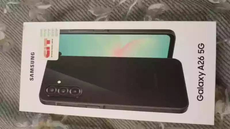 Galaxy A26 256/8 3+ month official warranty with Box used mobile for sale