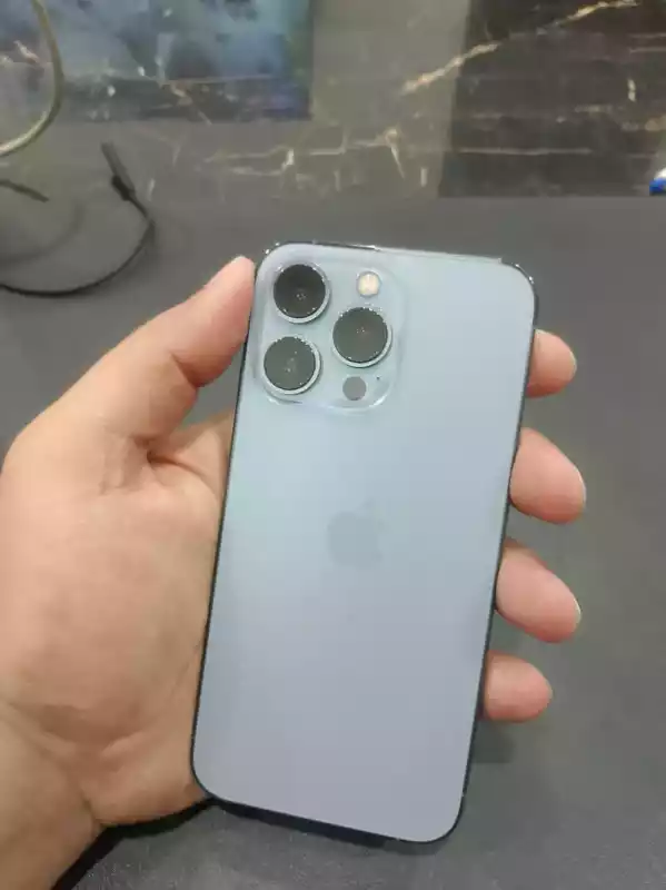iphone 13 pro 256GB Sierra Blue color used mobile for sale